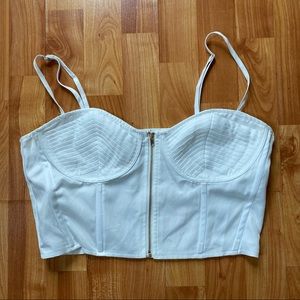 White Corset Top